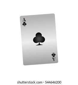 Casino card game concept icon vector illustration graphic design