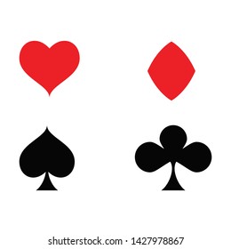 Casino card icon template vector illustration design