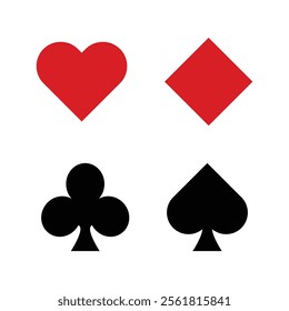 casino card simple vector design