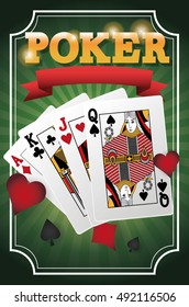 Casino and Cards of Poker design