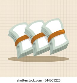 casino cash theme elements