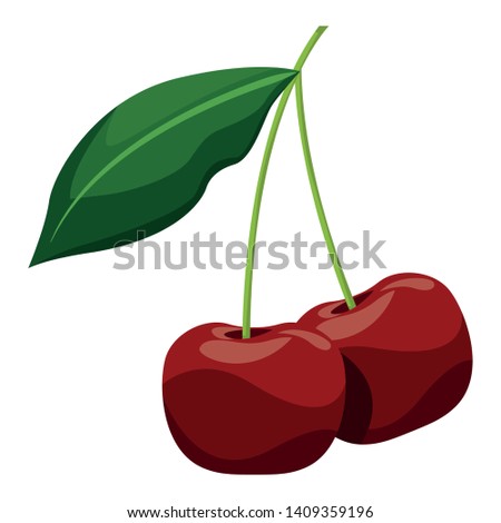 Casino cherry slot machine fruit sweet healthy natural colorful isolated isolated vector illustration graphic design