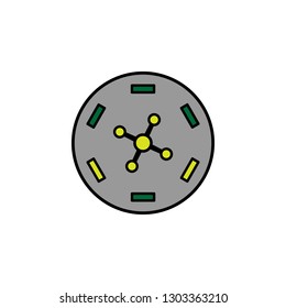 Casino chip, chance. Element of Casino icon for mobile concept and web apps. Detailed Casino, chance can be used for web and mobile