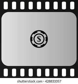 The casino chip icon.