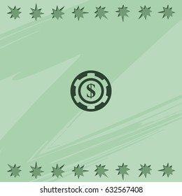The casino chip icon.