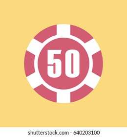 casino chip icon