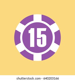 casino chip icon