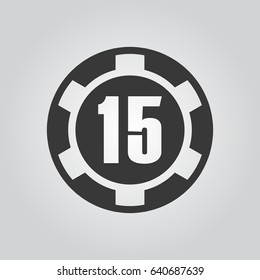 casino chip icon