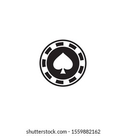 Casino Chip logo / icon design