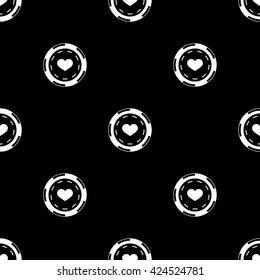 Casino chip vector icon