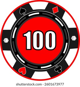casino chip vector illustration transparent background