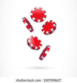Casino Chips Illustration