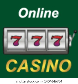 casino chips and mobile isolated on green background 