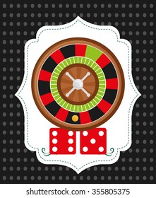 Casino concept with las vegas icons design, vector illustration 10 eps graphic.