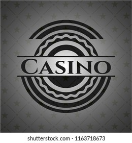 Casino dark emblem