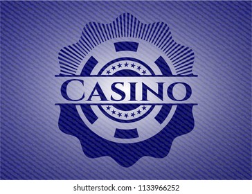 Casino denim background