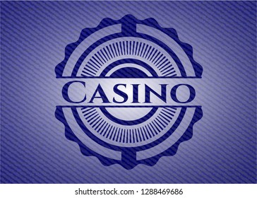 Casino denim background