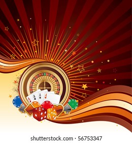 casino design elements,abstract background