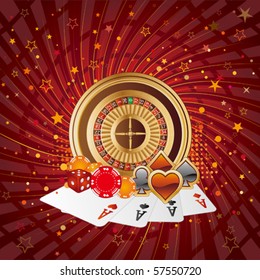 casino design elements,abstract background