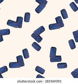 casino dice , cartoon seamless pattern background