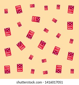 casino dice and gambling background vector ilustration