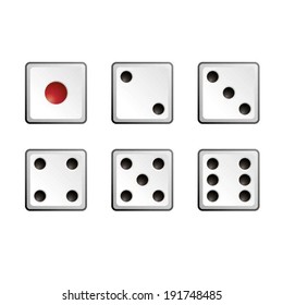 Casino Dice Icon Stock Vector (Royalty Free) 191748485 | Shutterstock