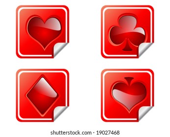 casino elements labels
