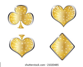Casino elements- vector illustration