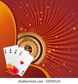 casino elements,gambling background