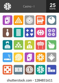 Casino Filled Icons