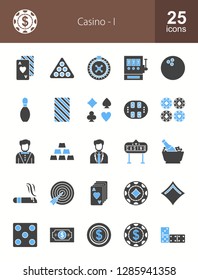 Casino Filled Icons