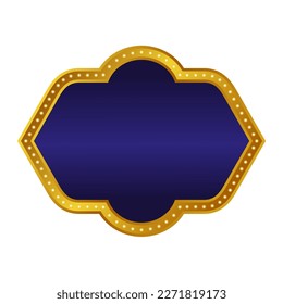 Vektordesign-Bild von Casino-Frame