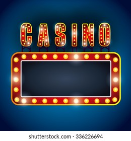 casino gambling  concept design, vector illustration eps10 graphic 