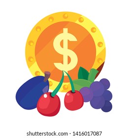 casino and gambling vector ilustration