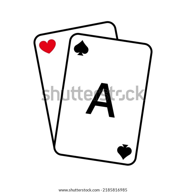 Casino Game\
Card Deck Glyph Pictogram. Play Card Black Icon. Gambling Addiction\
Risk in Vegas Sign. Playing Bridge Black Jack Royal Poker Flat\
Symbol. Isolated Vector\
Illustration.