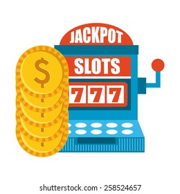 casino game design, vector illustration eps10 graphic 