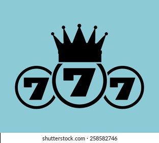 casino game design, vector illustration eps10 graphic 