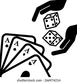 casino game design, vector illustration eps10 graphic 