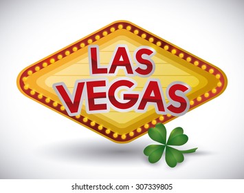 Casino game design, vector illustration eps 10.