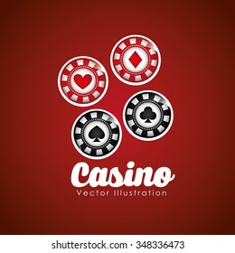 casino game design, vector illustration eps10 graphic 