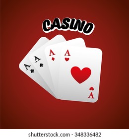 casino game design, vector illustration eps10 graphic 