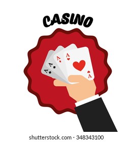 casino game design, vector illustration eps10 graphic 