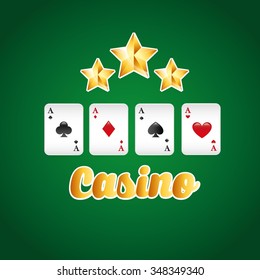 casino game design, vector illustration eps10 graphic 