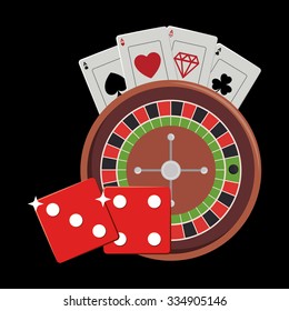 casino games design, vector illustration eps10 graphic 