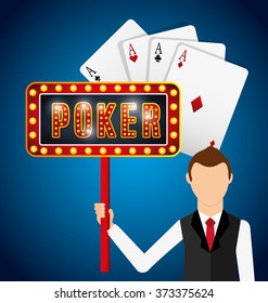 casino games design, vector illustration eps10 graphic 