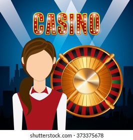 casino games design, vector illustration eps10 graphic 