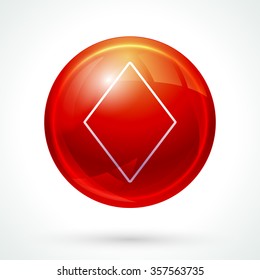 Casino games icon. Internet casino poker games symbol. Playing cards elements. Vector illustration.