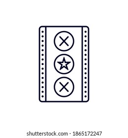 Casino Games icon logo vector template, Creative Gambling design icon symbol Illustration