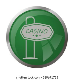 Casino icon. 