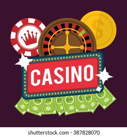 Casino icon design